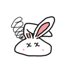 rabbit not love radishes（個別スタンプ：13）