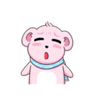 smiley pinky bear（個別スタンプ：18）