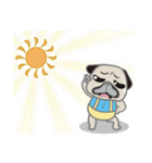 Daily life of the funny dog.（個別スタンプ：19）