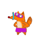 A Naughty Cool Fox（個別スタンプ：33）