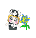 Mr. Tamura and Panda..^_^（個別スタンプ：5）