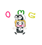 Mr. Tamura and Panda..^_^（個別スタンプ：24）