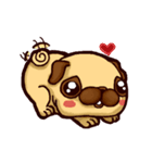 Fat Princess PUG（個別スタンプ：6）