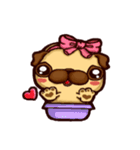 Fat Princess PUG（個別スタンプ：15）