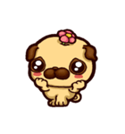 Fat Princess PUG（個別スタンプ：33）