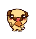 Fat Princess PUG（個別スタンプ：37）