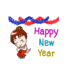 Khiao-On New Year Animated (Eng)（個別スタンプ：4）