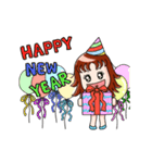 Khiao-On New Year Animated (Eng)（個別スタンプ：5）