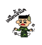 soldier face numb（個別スタンプ：5）