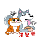 Cats and dogs are busy（個別スタンプ：1）