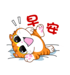 Cats and dogs are busy（個別スタンプ：11）