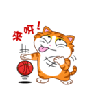 Cats and dogs are busy（個別スタンプ：19）