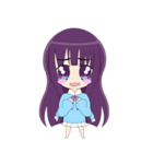 loyal purple girl（個別スタンプ：26）