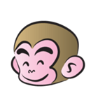 monkey face（個別スタンプ：1）