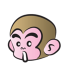 monkey face（個別スタンプ：2）