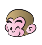 monkey face（個別スタンプ：3）