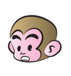 monkey face（個別スタンプ：5）