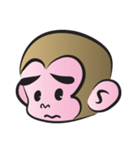monkey face（個別スタンプ：6）