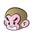 monkey face（個別スタンプ：7）