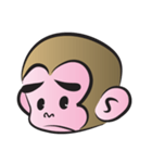monkey face（個別スタンプ：8）