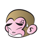 monkey face（個別スタンプ：9）