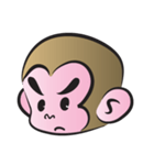 monkey face（個別スタンプ：10）