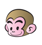 monkey face（個別スタンプ：15）