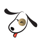 Little Dog's face（個別スタンプ：8）