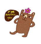 iBrown Bear（個別スタンプ：4）