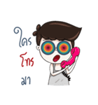 Rainbow Glasses 's Boy（個別スタンプ：13）