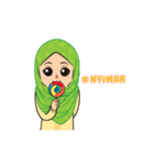 Daily Hijab Animated（個別スタンプ：8）