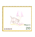 Love Cat House Meow Color pencil ！！ 2024（個別スタンプ：8）