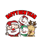 Merry X'mas and a happy new year.（個別スタンプ：8）
