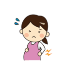 かわいい妊婦の日常（個別スタンプ：12）