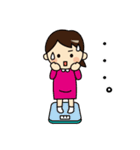 かわいい妊婦の日常（個別スタンプ：13）