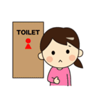 かわいい妊婦の日常（個別スタンプ：14）