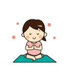 かわいい妊婦の日常（個別スタンプ：24）