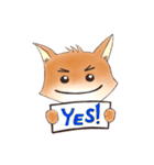 friendlyfox（個別スタンプ：25）