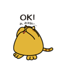 ちょっと、ふとねこ（個別スタンプ：1）
