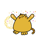 ちょっと、ふとねこ（個別スタンプ：15）