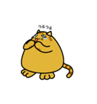 ちょっと、ふとねこ（個別スタンプ：40）
