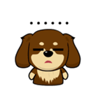 HAPPY LOVELY DACHSHUND（個別スタンプ：24）