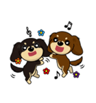 HAPPY LOVELY DACHSHUND（個別スタンプ：30）