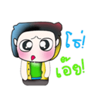 Hello！！ My name is Tamada.^_^（個別スタンプ：7）