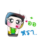 Hello！！ My name is Tamada.^_^（個別スタンプ：9）