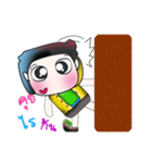 Hello！！ My name is Tamada.^_^（個別スタンプ：15）