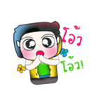 Hello！！ My name is Tamada.^_^（個別スタンプ：37）