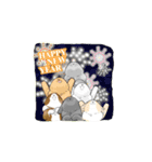 Royal College of Rabbit X'mas＆NewYear（個別スタンプ：13）