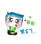 Hello！ My name is Yamamoto. ^^！！（個別スタンプ：9）