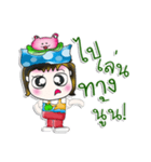 Mr. Hanaka. Love frog. ^_^（個別スタンプ：10）